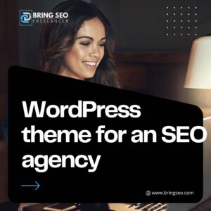 Which is the most downloaded WordPress theme for an SEO agency